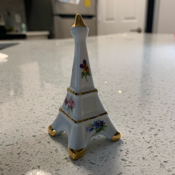 Limoges Porcelain Eiffel Tower - Picture 1 of 5